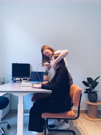 Stemmassage oefening